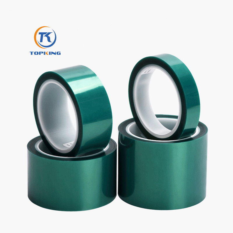 High Temperature Tape High Quality Cinta Poliester Sublimation Green Polyester Heat Tape for Sublimation