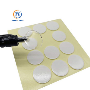 5MM/10MM/20MM Die Cut Double Sided Round Glue Tape Strong Adhesive Traceless Transparent Nano Technology Gel Tape Dots