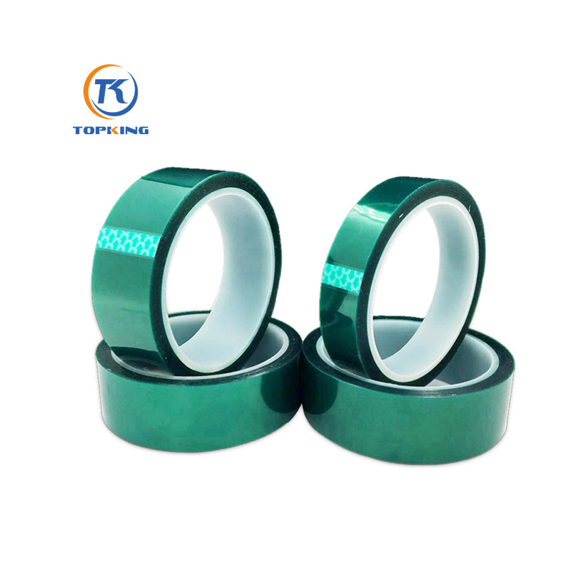 High Temperature Tape High Quality Cinta Poliester Sublimation Green Polyester Heat Tape for Sublimation