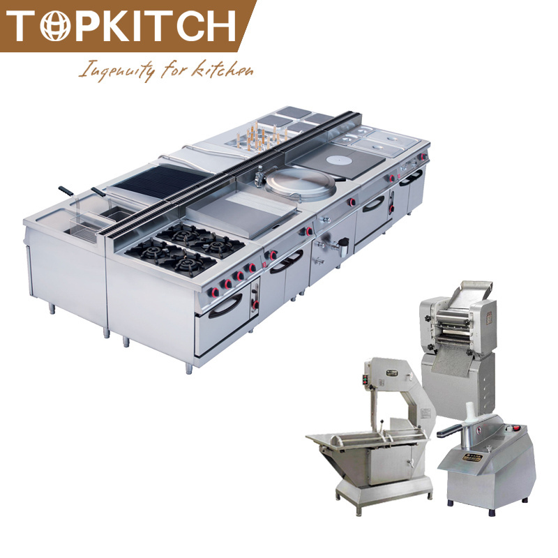 CE Approved Stainless Steel Mcdonalds Kitchen Equipment for Fast Food