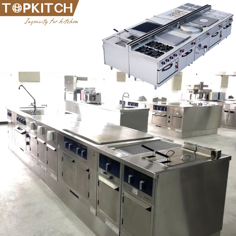 CE Approved Stainless Steel Mcdonalds Kitchen Equipment for Fast Food