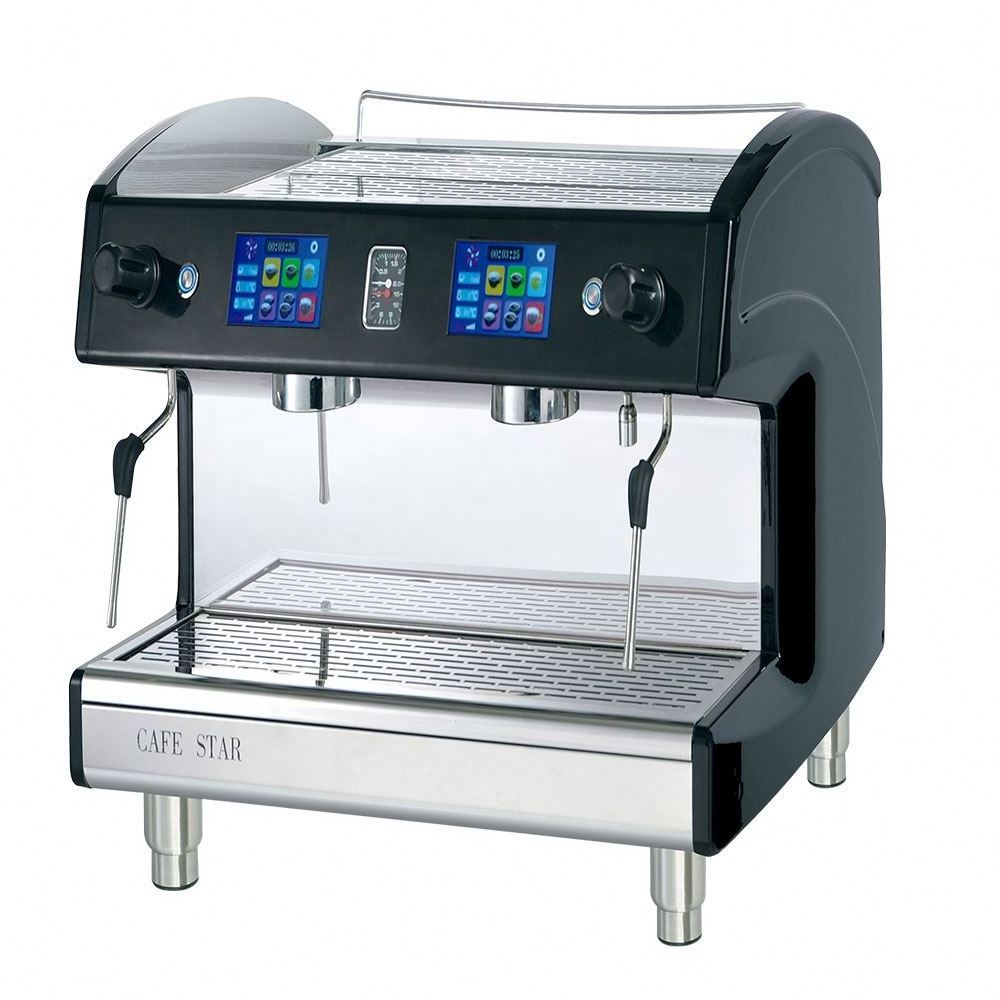 Best Single Group Dual Boiler Hotel Restaurant Cafeteras Commercial Semi Automatic Espresso Coffee Machine