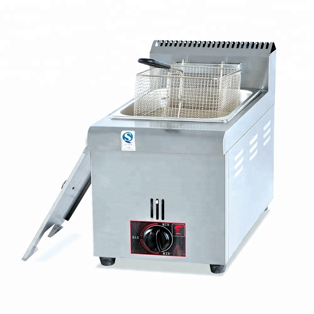 CE Chicken Broast Machine Commercial GAS  Fryer For  High Quality Stainless Steel  Cooker