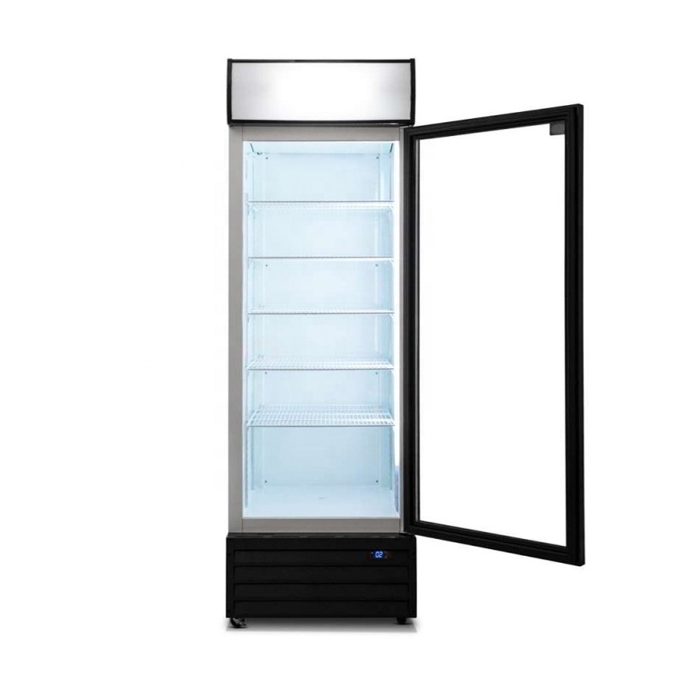 1000 Litre Double Glass Door Vertical/Upright Display Refrigerators/Fridge/Freezer/Chiller For Sale