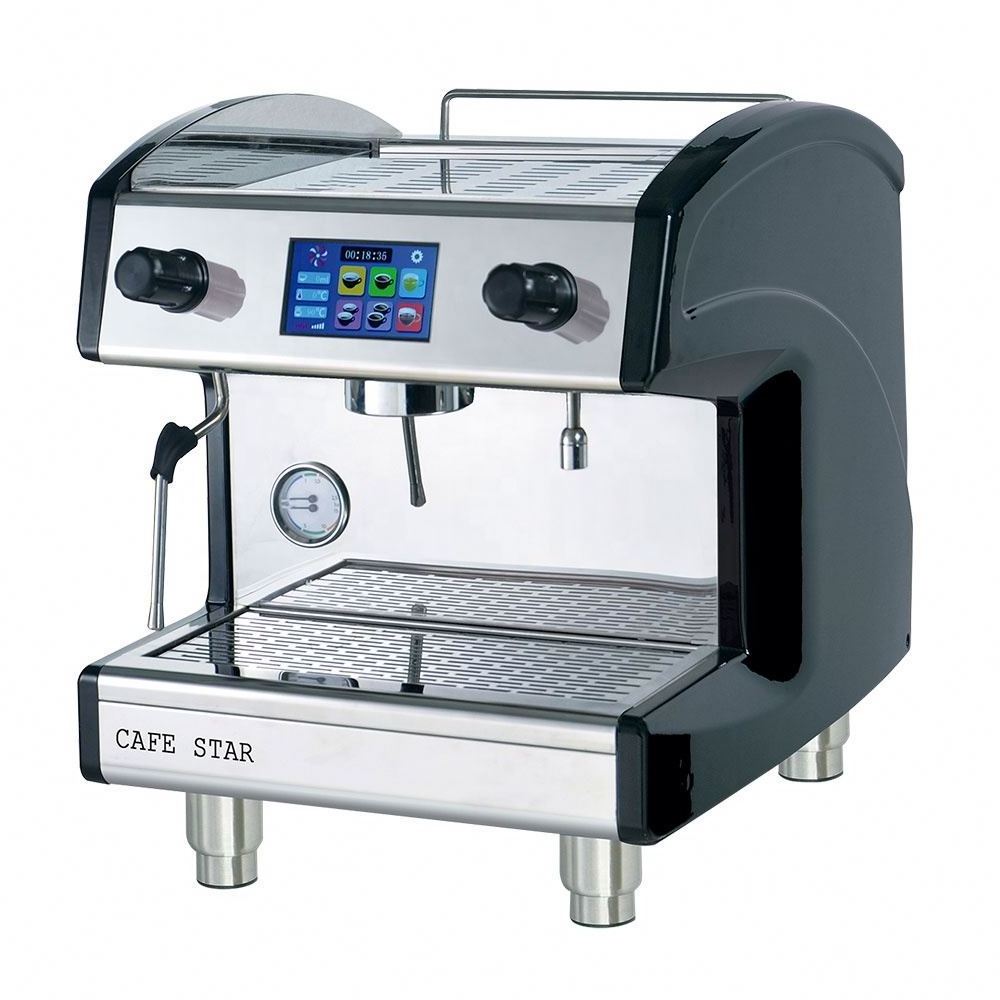 Electric Coffee Maker Hotel Commercial Best Espresso Cafetera Coffee Maker Coffee Machine With Grinder  Kitchen Appliances