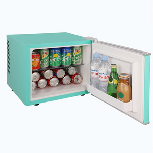 Wholesale Transparent Glass Door Mini Bar Fridge Hotel Beer Cooler Redbull Refrigerator Back