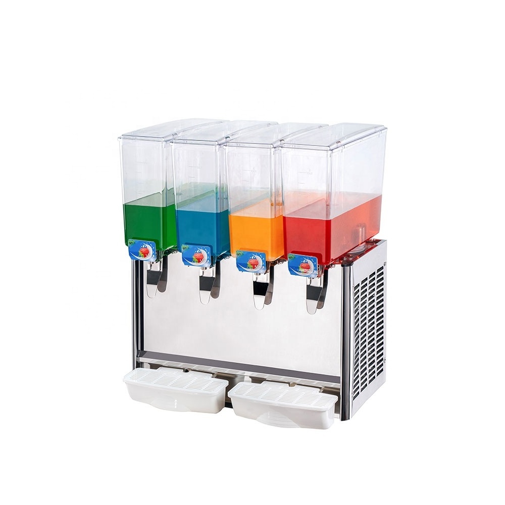 Commercial Automatic Cold Drink Vending Machine Ice Fruit Juice Dispenser Machine Refrigerator Beverage