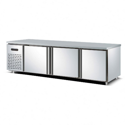 Refrigerated Pizza Sandwich Prep Salad Bar Refrigerator Work Table Under Counter Top Fridge Chiller Undercounter Freezer