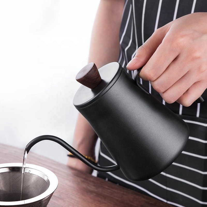 Hot Sale Long Narrow Spout Coffee Pot Gooseneck Kettle Hand Drip Kettle Pour Over Coffee And Tea Pot