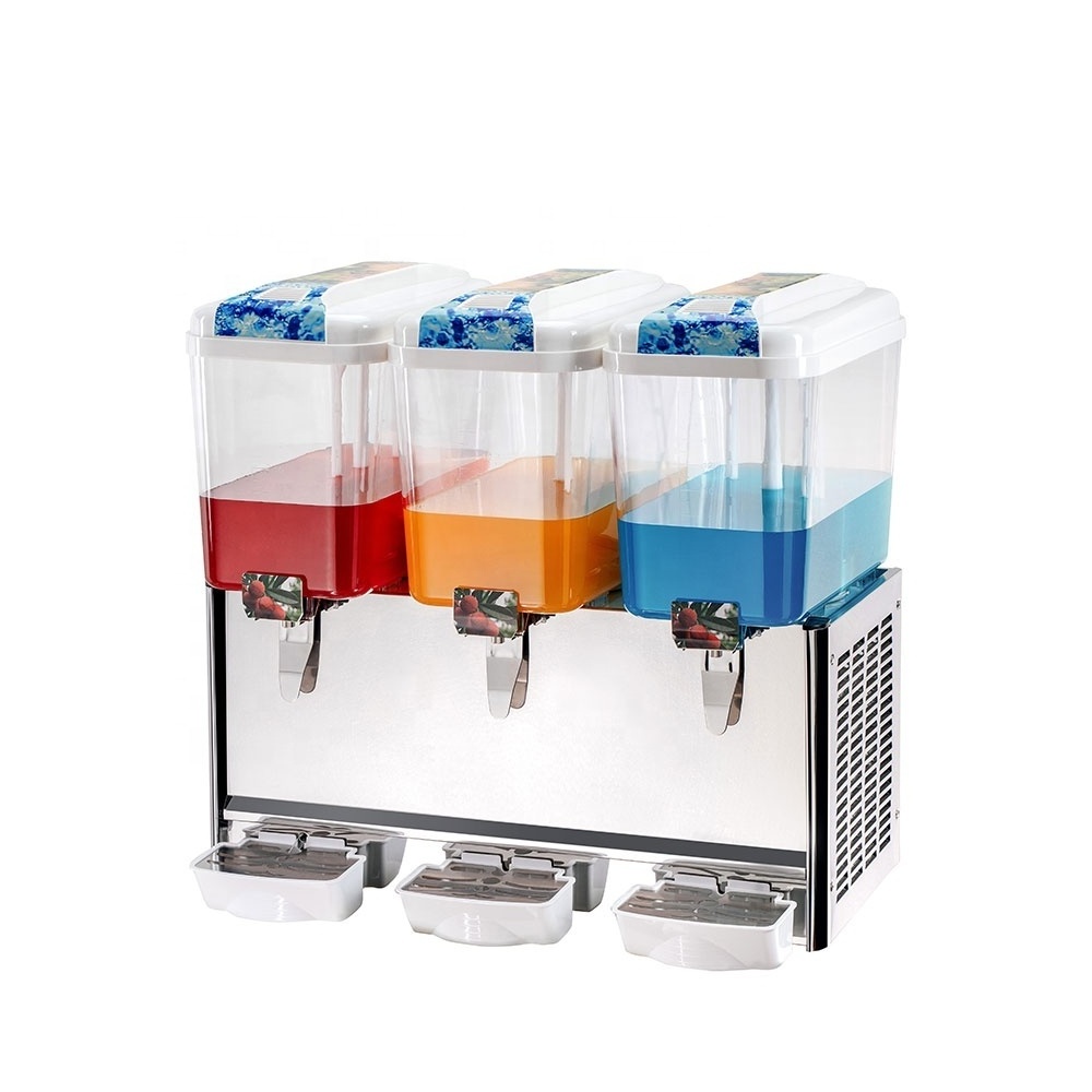 Hotel Restaurant Juice Dispenser Machine Plastic Custom Catering Soft Drink Cooler Mixer Tower