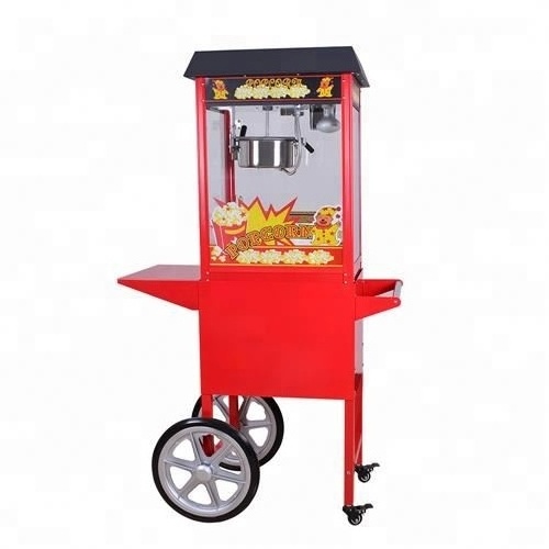 Hot Sale Factory Supply Cotton Candy Machine And Popcorn Machine Food Cart Price,Popcorn Vending Cart, Popcorn Machine On Cart