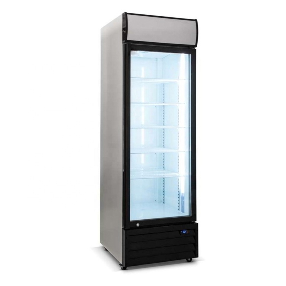 1000 Litre Double Glass Door Vertical/Upright Display Refrigerators/Fridge/Freezer/Chiller For Sale