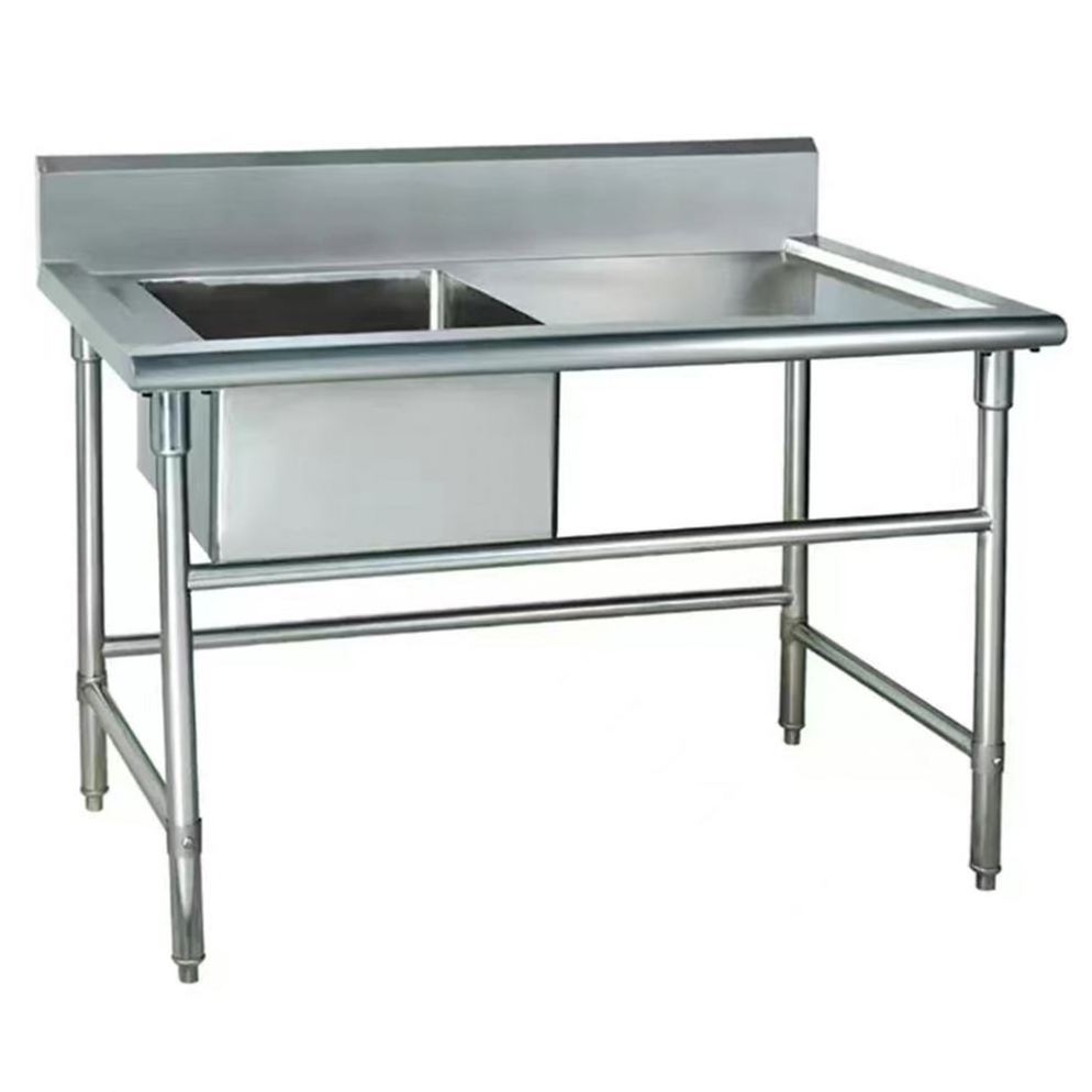 Commercial Stainless Steel 2 Compartment Restaurant Industrial Kitchen 2 Bowl Sink