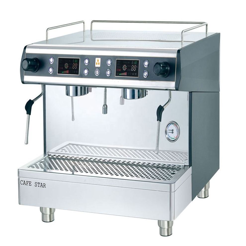 Best Single Group Dual Boiler Hotel Restaurant Cafeteras Commercial Semi Automatic Espresso Coffee Machine