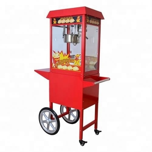 Hot Sale Factory Supply Cotton Candy Machine And Popcorn Machine Food Cart Price,Popcorn Vending Cart, Popcorn Machine On Cart