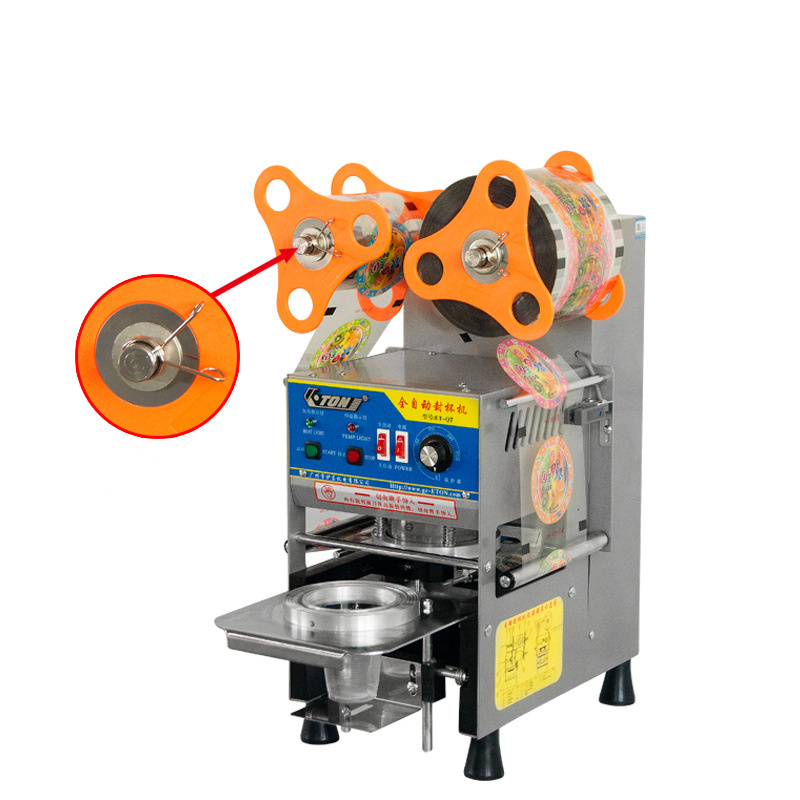 High Quality And Reliable Automatic Plastic Deli Container Sealing Machine/Cup Sealer Machine