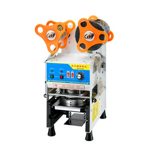 High Quality And Reliable Automatic Plastic Deli Container Sealing Machine/Cup Sealer Machine