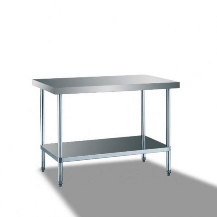 Commercial Kitchen Equipment Stainless Steel Work Table With Wheels