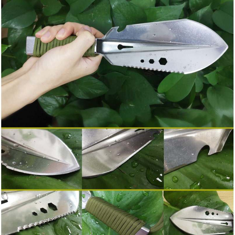 2023 new product Garden professional small shovel stainless steel Mini Garden tools trowel multifunctional shovel