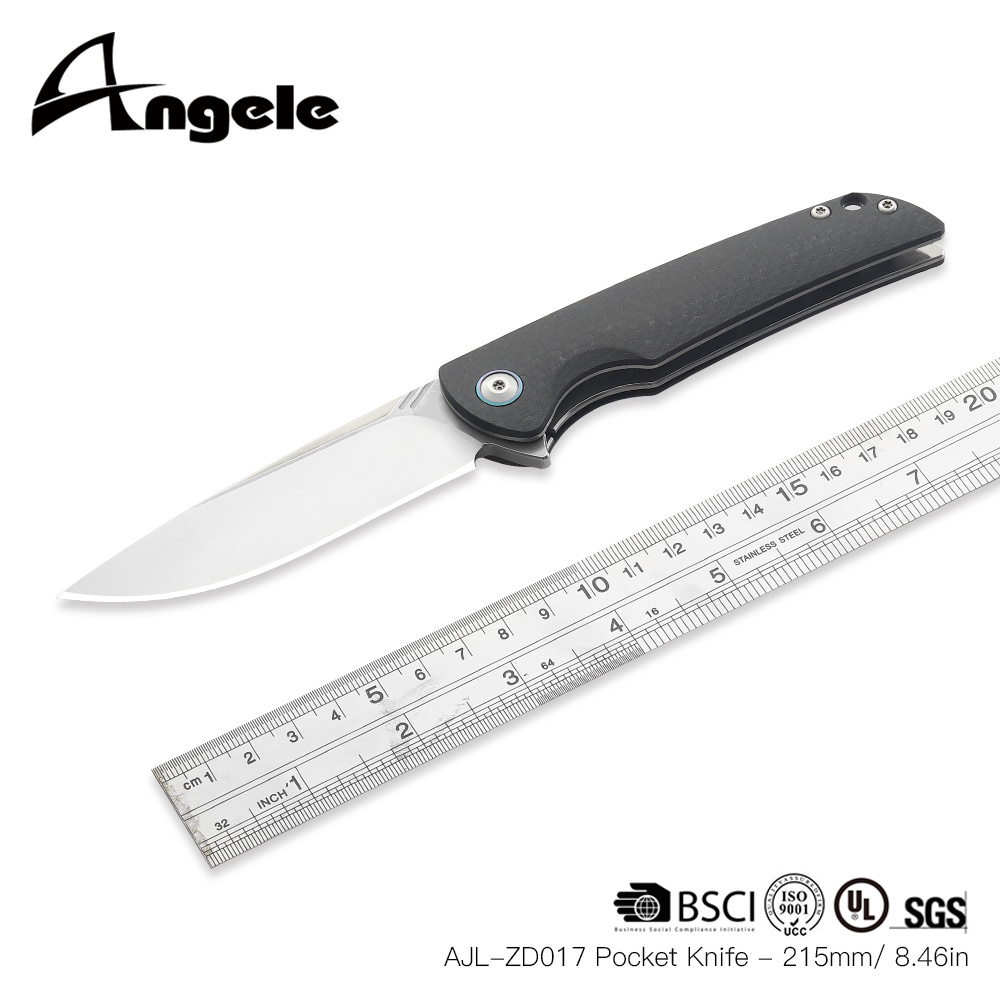 trending products 2023 new arrivals Professional Carbon Fiber Handle Blade VG10 Steel Pocket Knife