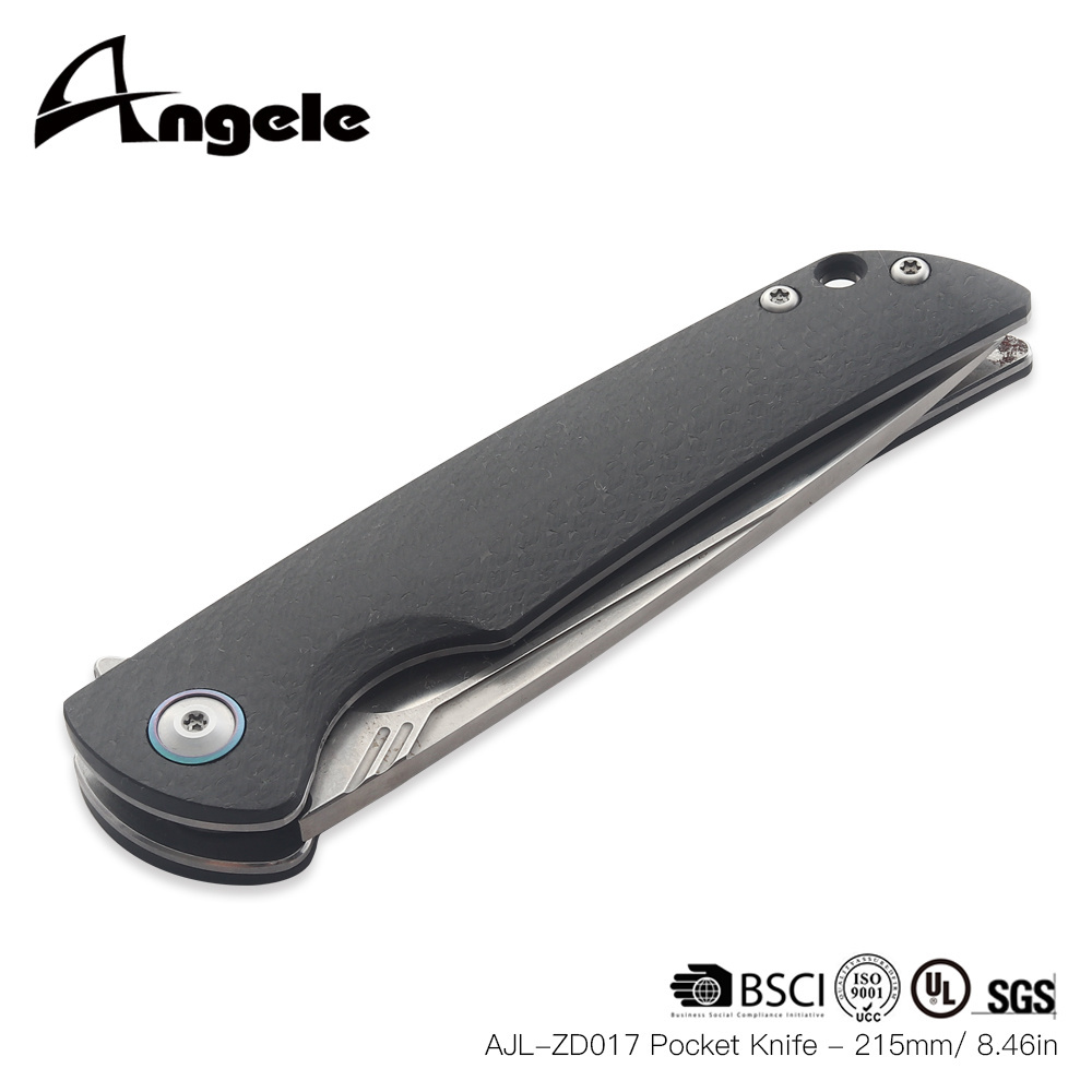 trending products 2023 new arrivals Professional Carbon Fiber Handle Blade VG10 Steel Pocket Knife