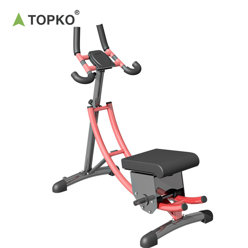 TOPKO Wholesale 6 in 1 AB wheel roller kit Multifunctional Machine GYM Exercise Adjustable Ab Coaster Waist