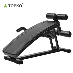 TOPKO Portable Sit Up Bench Bodybuilding Home Gym Multi Function Bench Fitness Equipment Exercise Supine Bench