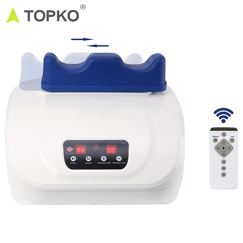 TOPKO High Quality ABS Shell + PU Foam Foot Leg Massager Swing Exerciser Swing Chi Machine Electric Massage Machine