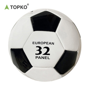 TOPKO Wholesale Adult PVC PU TPU Soccer Ball Football for Training Football