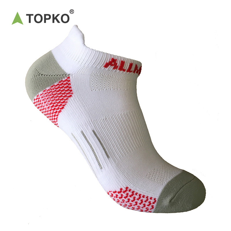 TOPKO High Quality Ankle Sport Socks for Men & Women Football Socks Short Sports Soccer Socks