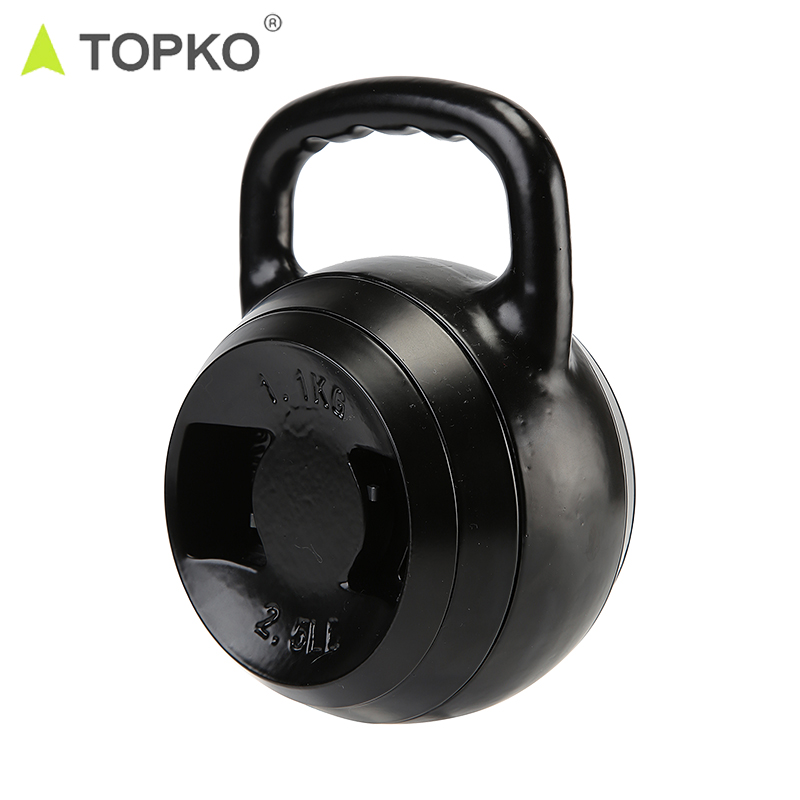 TOPKO High Quality New arrived Professional Home Use kettlebell Gym Fitness Kettle Bells Gym Equipment kettlebell