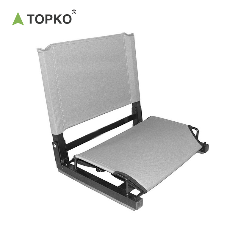 TOPKO Hot Selling Cheap Price Oxford Cover Outdoor Camping Picnic Football Folding Stadium Seat