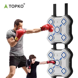 TOPKO High Quality Intelligent Music Boxing Machine Wall Mounted Multifunctional Boxing Machine for Adult Boxing Target