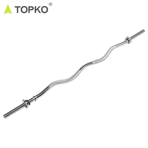 TOPKO cheap fitness gym equipment 20kg 50kg adjustable steel wholesale hot selling weight lifting barbell bar