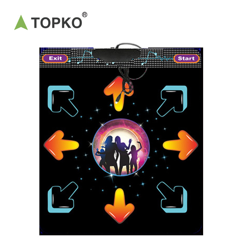 TOPKO Home dance blanket somatosensory  light up dance floor mat dance pads