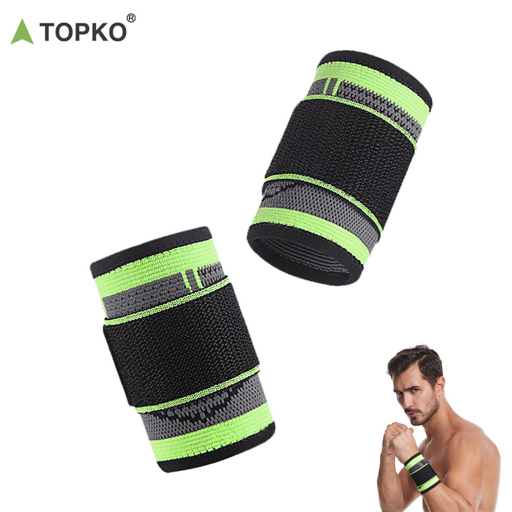 TOPKO Comfortable Fitness Wrist Guard Sport Wrist Wraps Adjustable Hand Guard for Men Women Wrist Support Braces