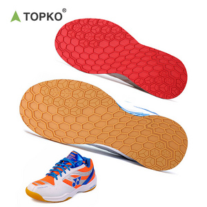 TOPKO High Quality Rubber Sole for Shoe Making Sole Anti Wear Adhesive Shoes Repair Lightweight Rubber Soles