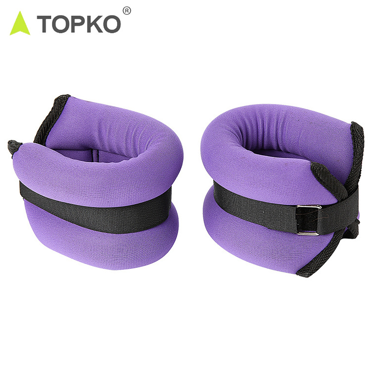 TOPKO wholesale high quality sports training exercise wrist ankle weight 1 kg