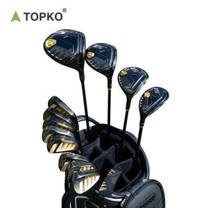 TOPKO Wholesale High Quality Golf Men's Professional Pole Club /Golf Balls Accessories Clups Complete Set with golf bags