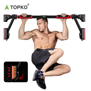 TOPKO High Quality Upper Body Workout Pull Up Bar Home Gym Portable Multi-Functional Door Trainer Bodybuilding Pull Up Bar