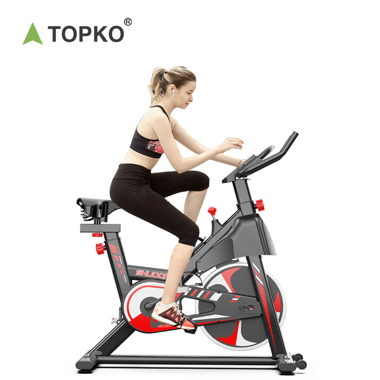 TOPKO profesional commercial home aerobic exercise air magnetic spin bike gym equipment fitness indoor spinning cycling bike