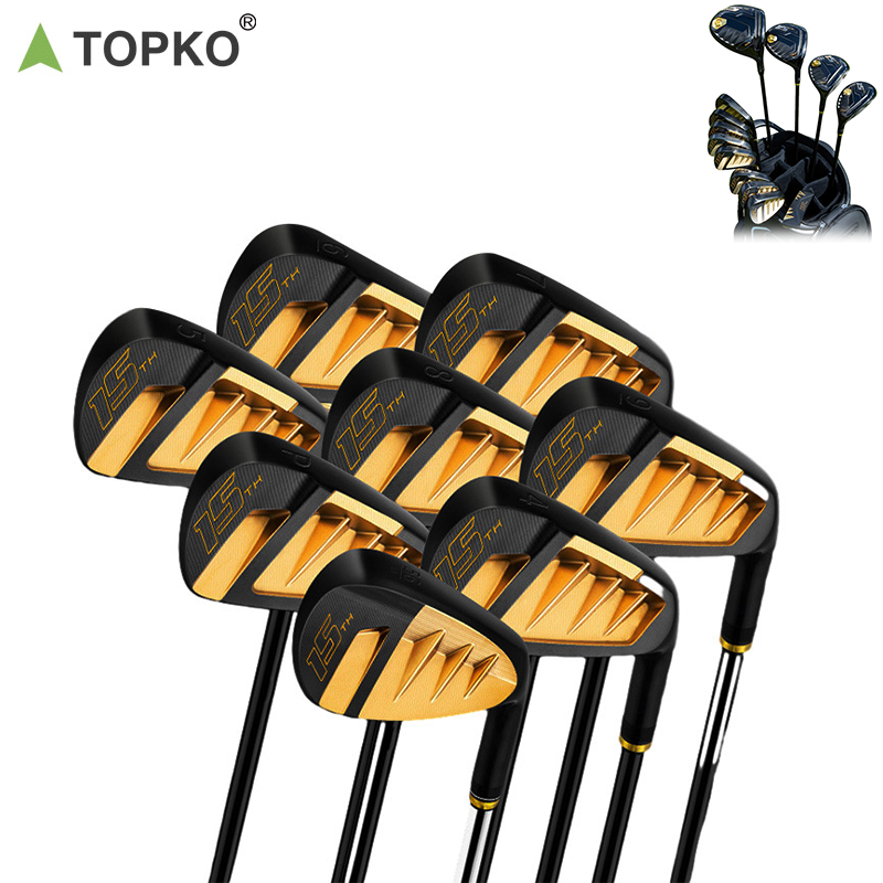 TOPKO Wholesale High Quality Golf Men's Professional Pole Club /Golf Balls Accessories Clups Complete Set with golf bags