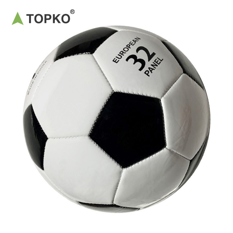 TOPKO Wholesale Adult PVC PU TPU Soccer Ball Football for Training Football