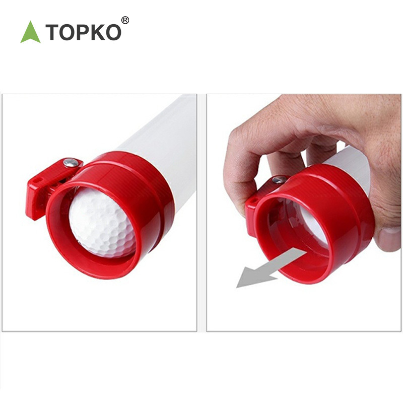 TOPKO High Quality Golf Ball Retriever Strong and Durable Golf Ball Pick Up Tool for Water Golf Ball Pick Up Grabber