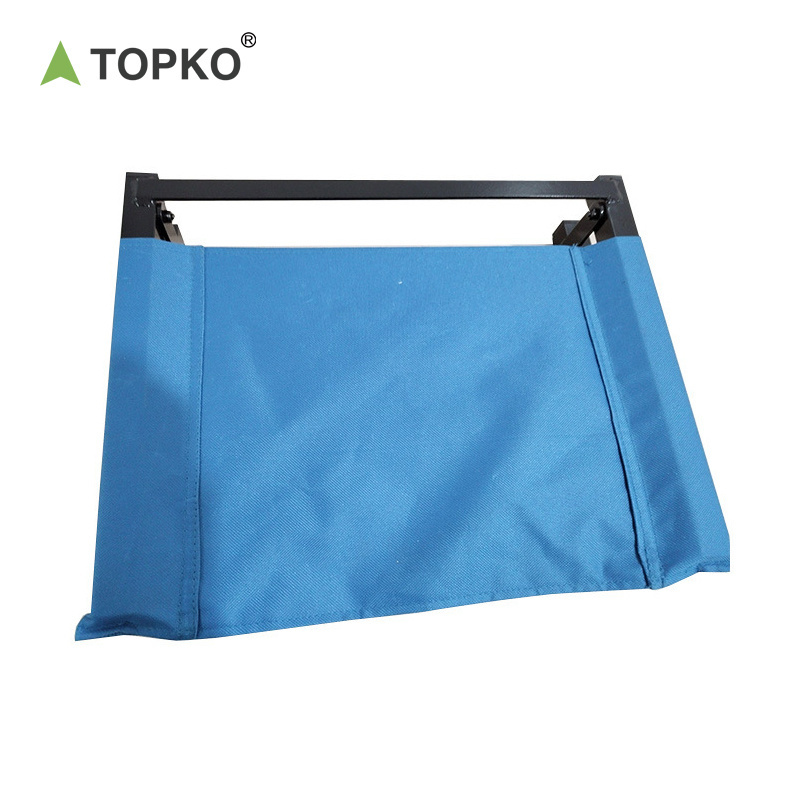 TOPKO Football Bleacher Seating Chair Folding Portable Stadium Chairs Seat with Bleacher Hook Padded Floor