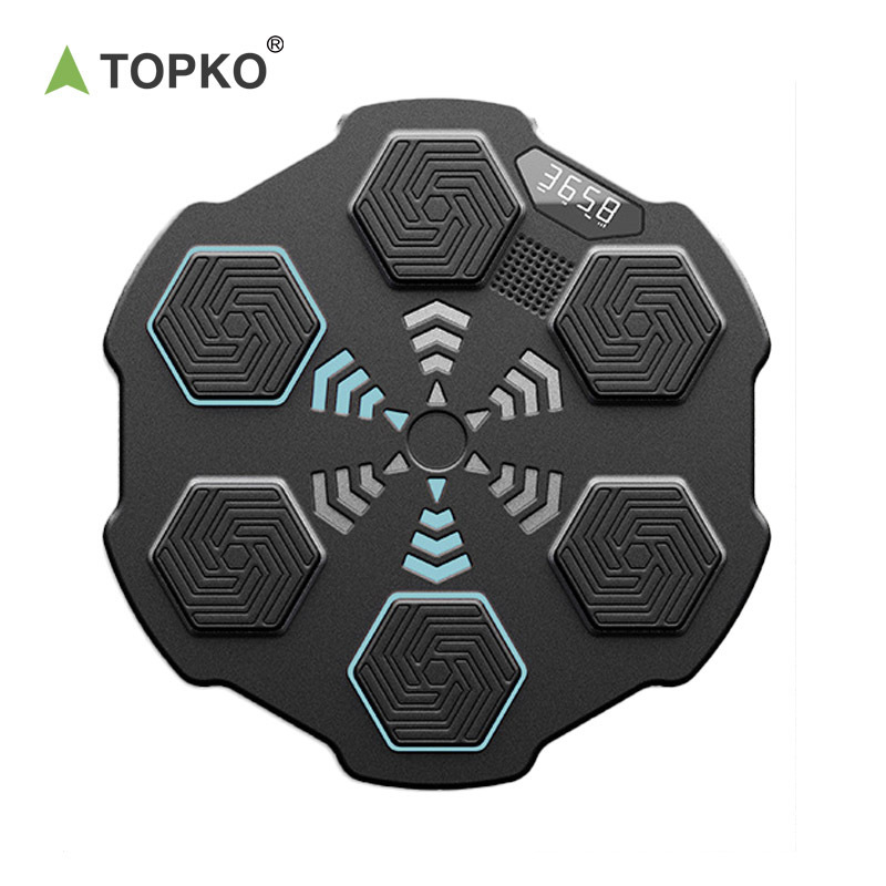 TOPKO Intelligent Music Boxing Machine with LED Wall Target Light Training Equipment for Boxing Gym