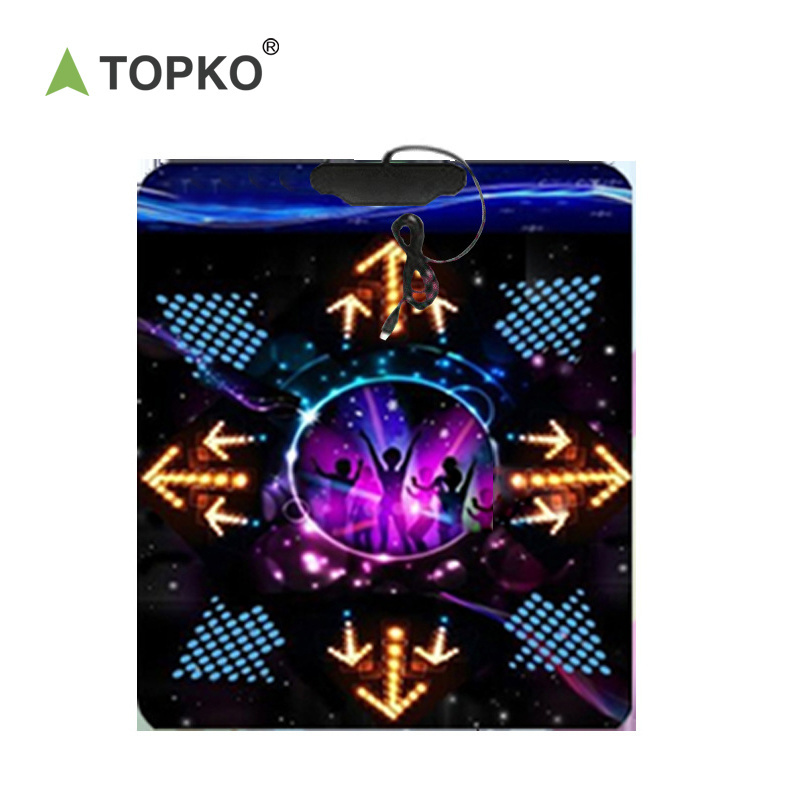 TOPKO Home dance blanket somatosensory  light up dance floor mat dance pads