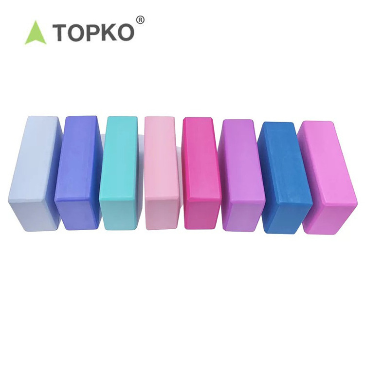 TOPKO lightweight odorless moisture-proof high density EVA foam yoga block