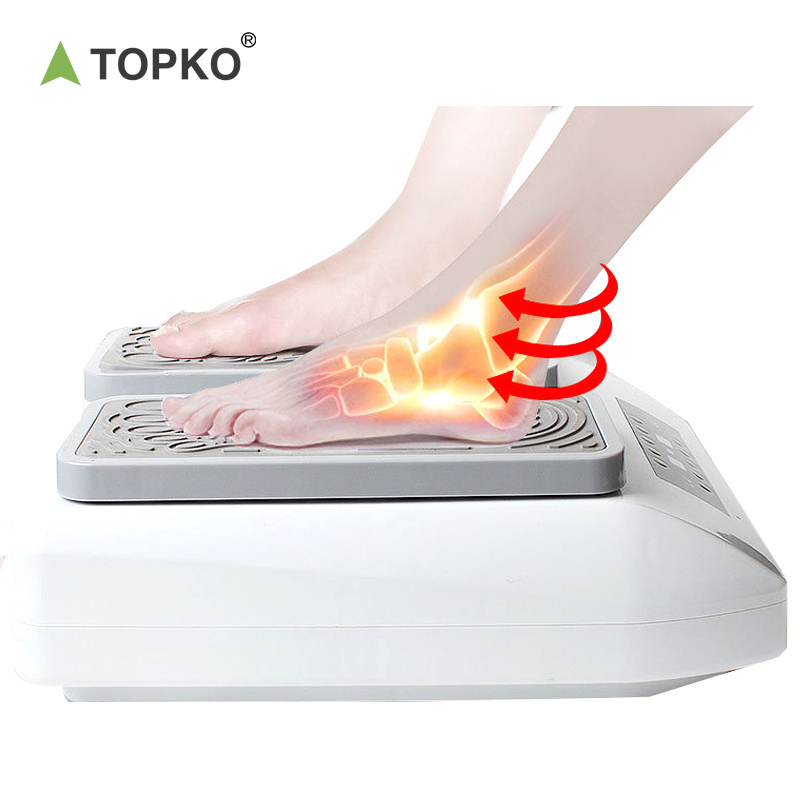 TOPKO High Quality Plastic Electric Foot Massage Machine  Foot Massage Relax Massager Leg Blood Circulation Machine