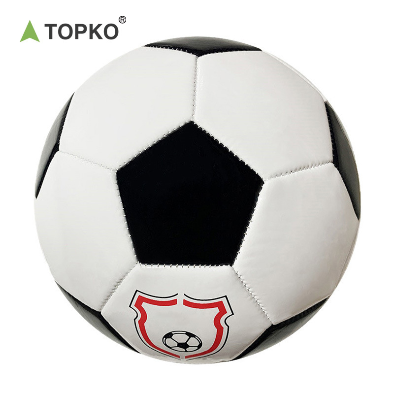 TOPKO Wholesale Adult PVC PU TPU Soccer Ball Football for Training Football